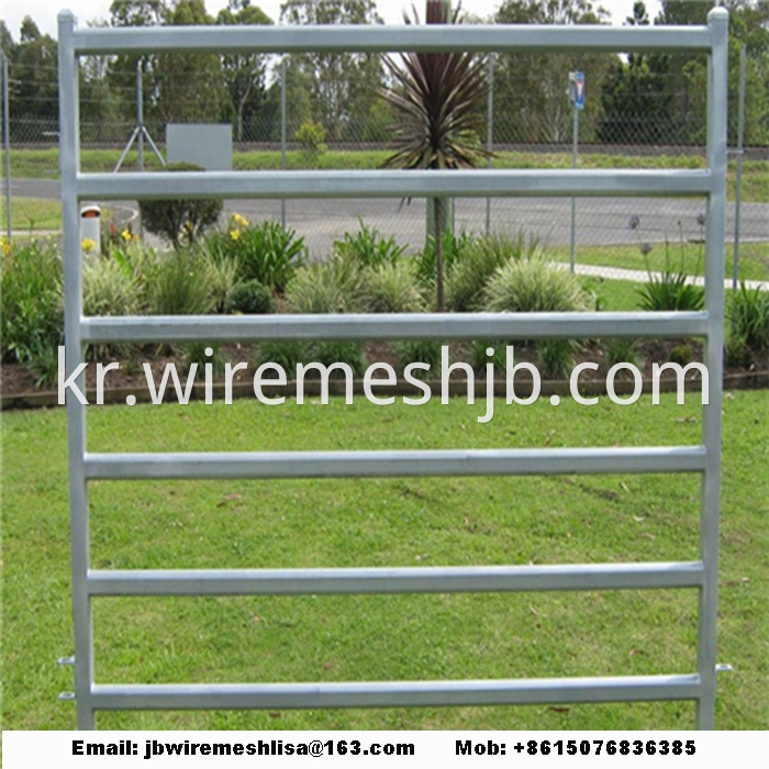 Galvanized Cattle And Horse Fence Panel